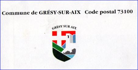 pseudo-blason de GRESY SUR AIX