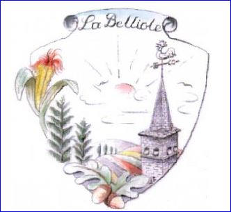 pseudo-blason de LA BELLIOLE