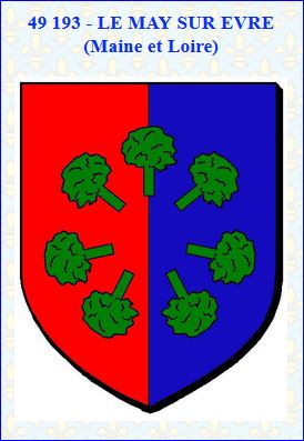 pseudo-blason de LE MAY SUR EVRE