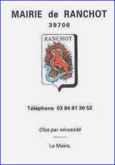 pseudo-blason de RANCHOT