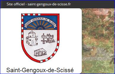 pseudo-blason de SAINT GENGOUX DE SCISSE