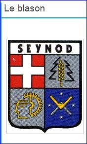 pseudo-blason de SEYNOD