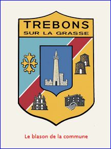 pseudo-blason de TREBONS SUR LA GRASSE